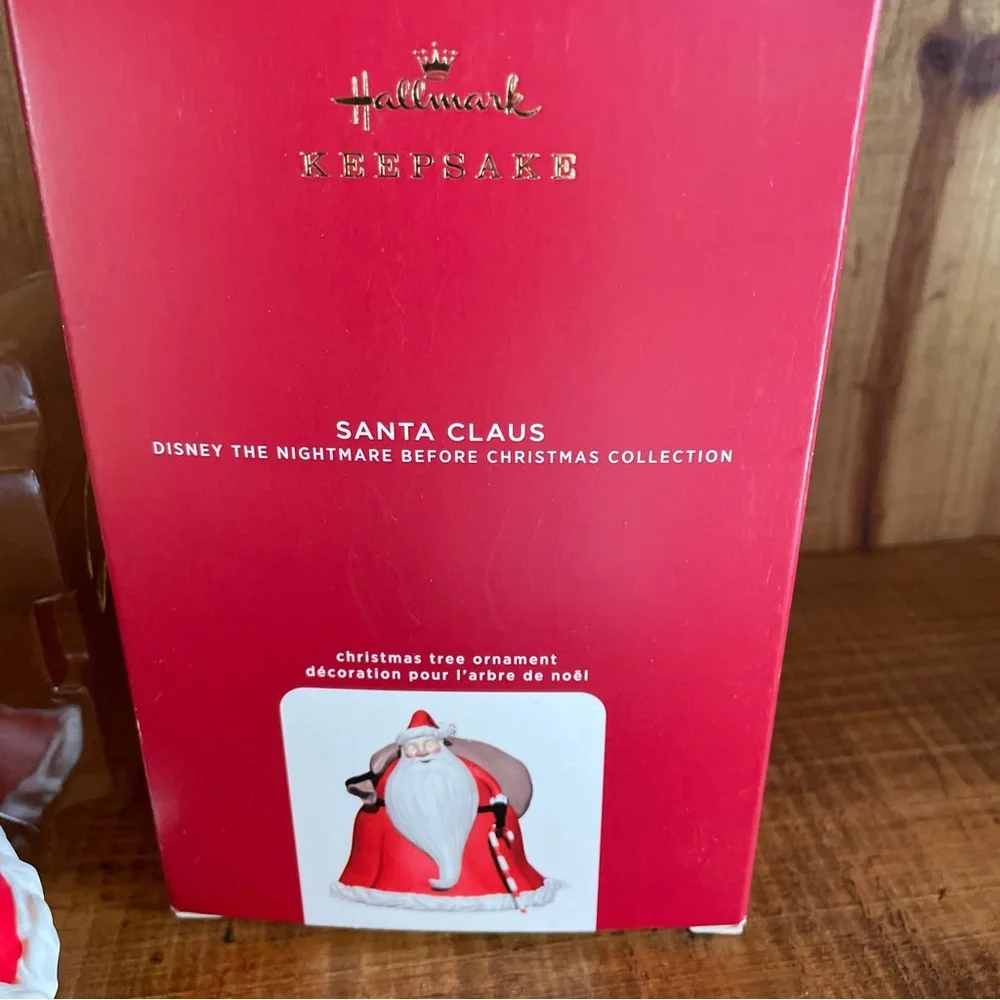 New in Box Hallmark KeepSake StoryTeller Santa Clause Nightmare Before Christmas